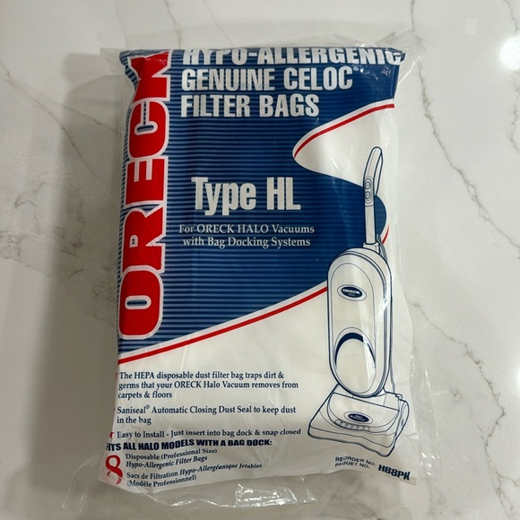Oreck Other Oreck Xl Type Hl Hypoallergenic Genuine Celoc Filter